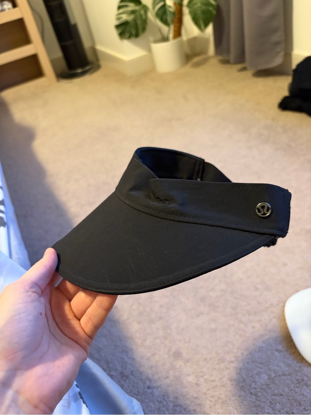 🍁 LULULEMON - Black Visor Hat